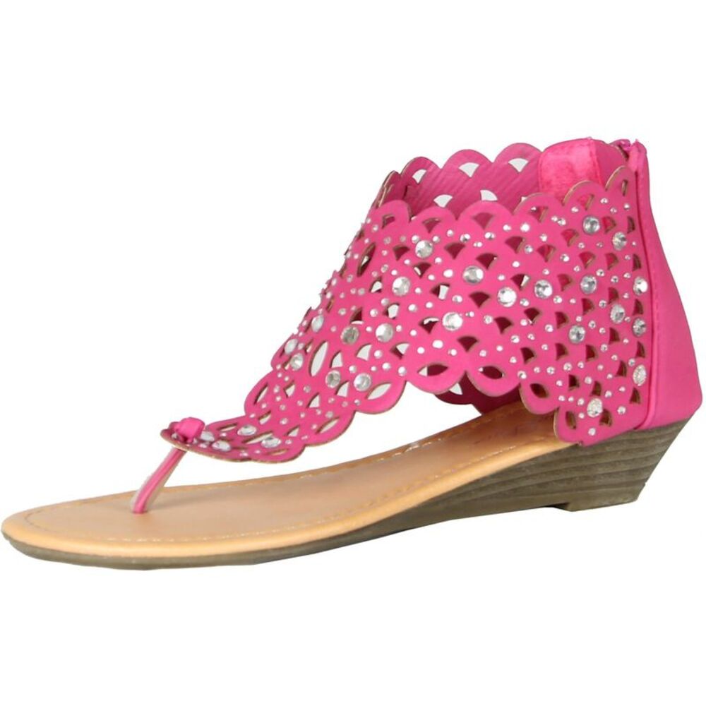 Luo Luo Bella Fuschia Womens sandals 6 NEW